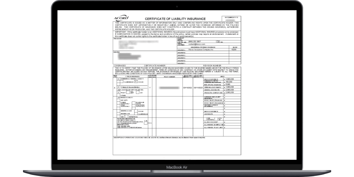 Liability Insurance Hazırlığı